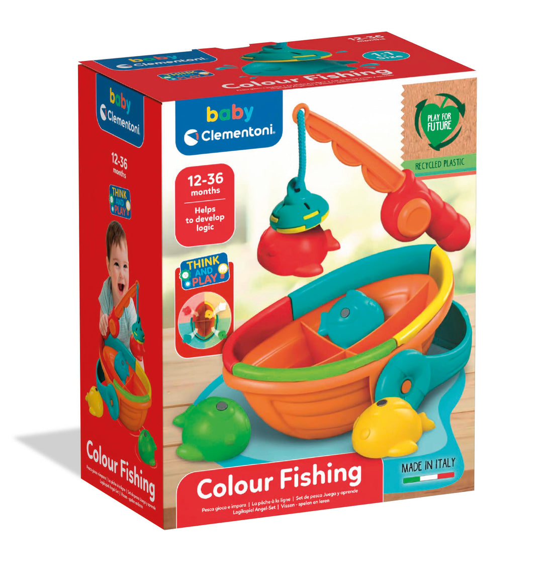 Clementoni Baby Colour Fishing – 12-36 Maanden