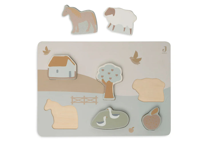 Houten Puzzel 'Farm'