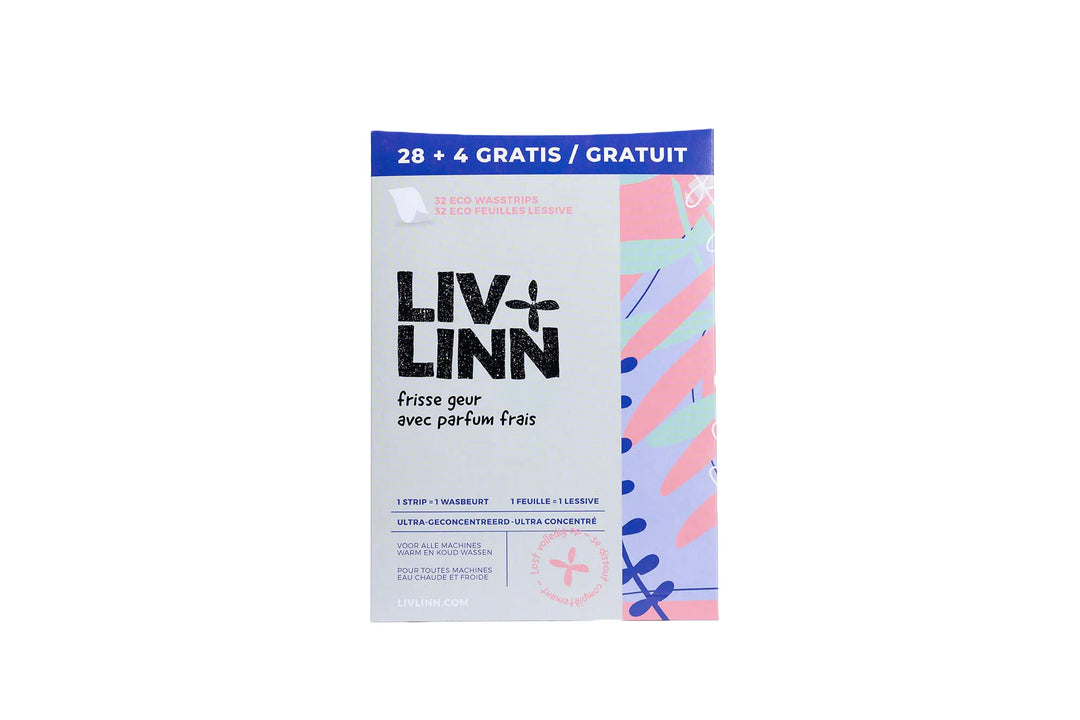 Liv & Linn Geparfumeerde Wasstrips – 32 Stuks